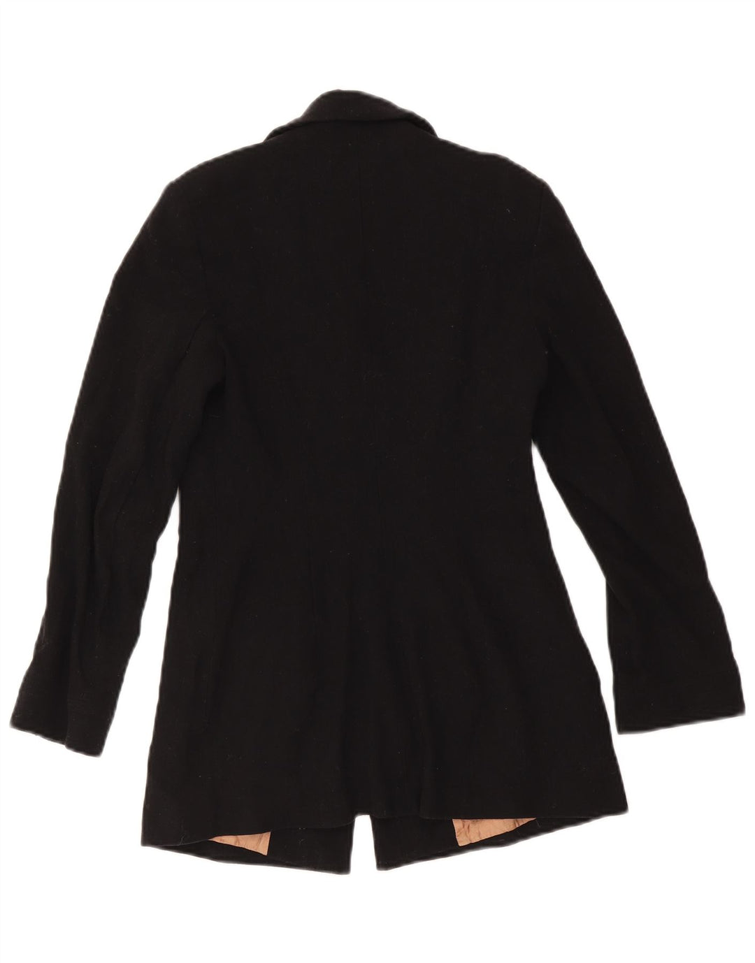 Massimo Dutti Jachetă Blazer Femei cu 4 nasturi EU 38 Lână neagră mică