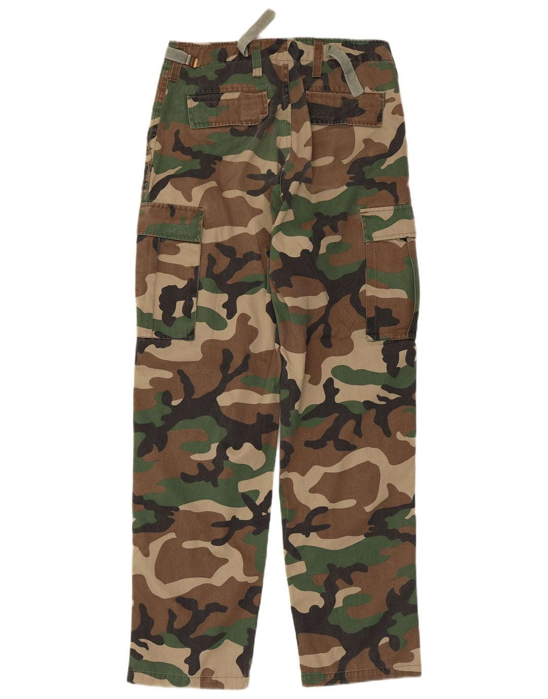 Pantaloni cargo pentru bărbați VINTAGE Mediu L32 L31 Poliester de camuflaj kaki