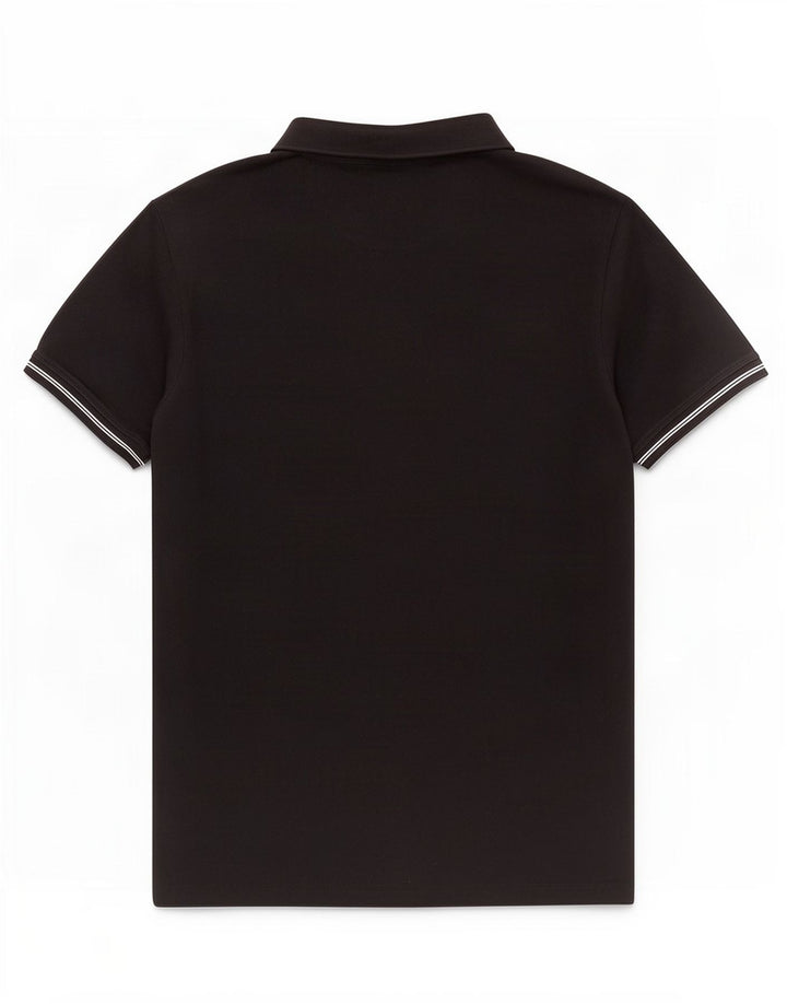 Tricou polo pentru bărbați Dack's 2XL bumbac negru