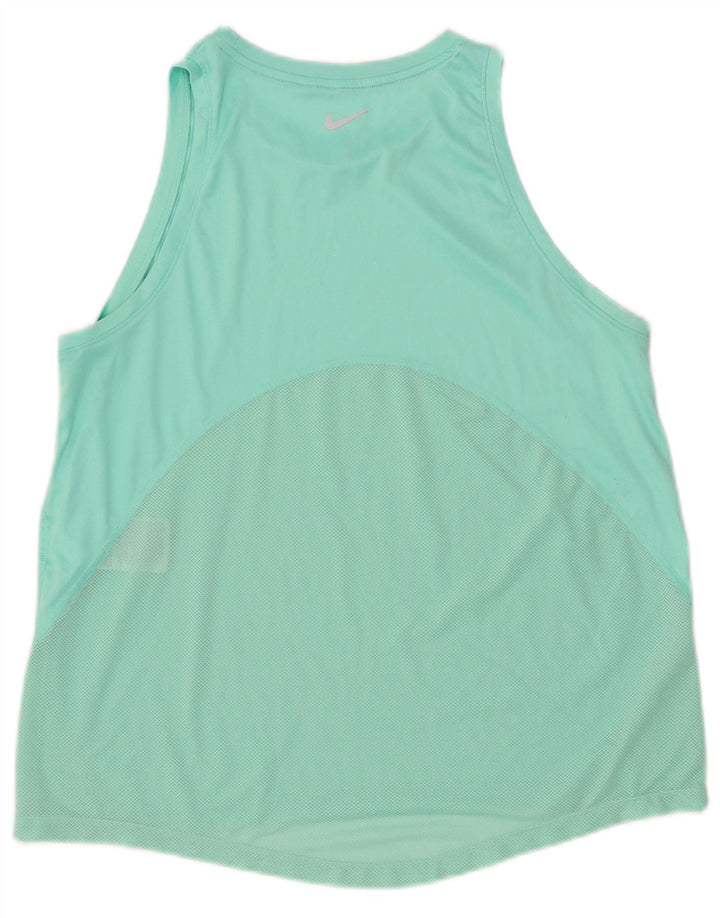 Vesta Nike Dri Fit pentru femei UK 14, mare, verde, poliester