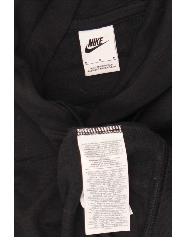 Pulover Nike Grafic pentru bărbați, bumbac mediu negru