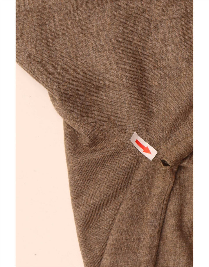 Pulover cardigan pentru bărbați Zara, bej mare