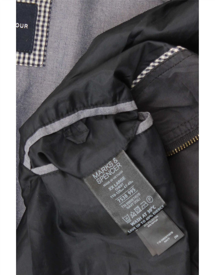 Geacă pentru bărbați Marks & Spencer, Blue Harbour, 2XL, poliester bleumarin
