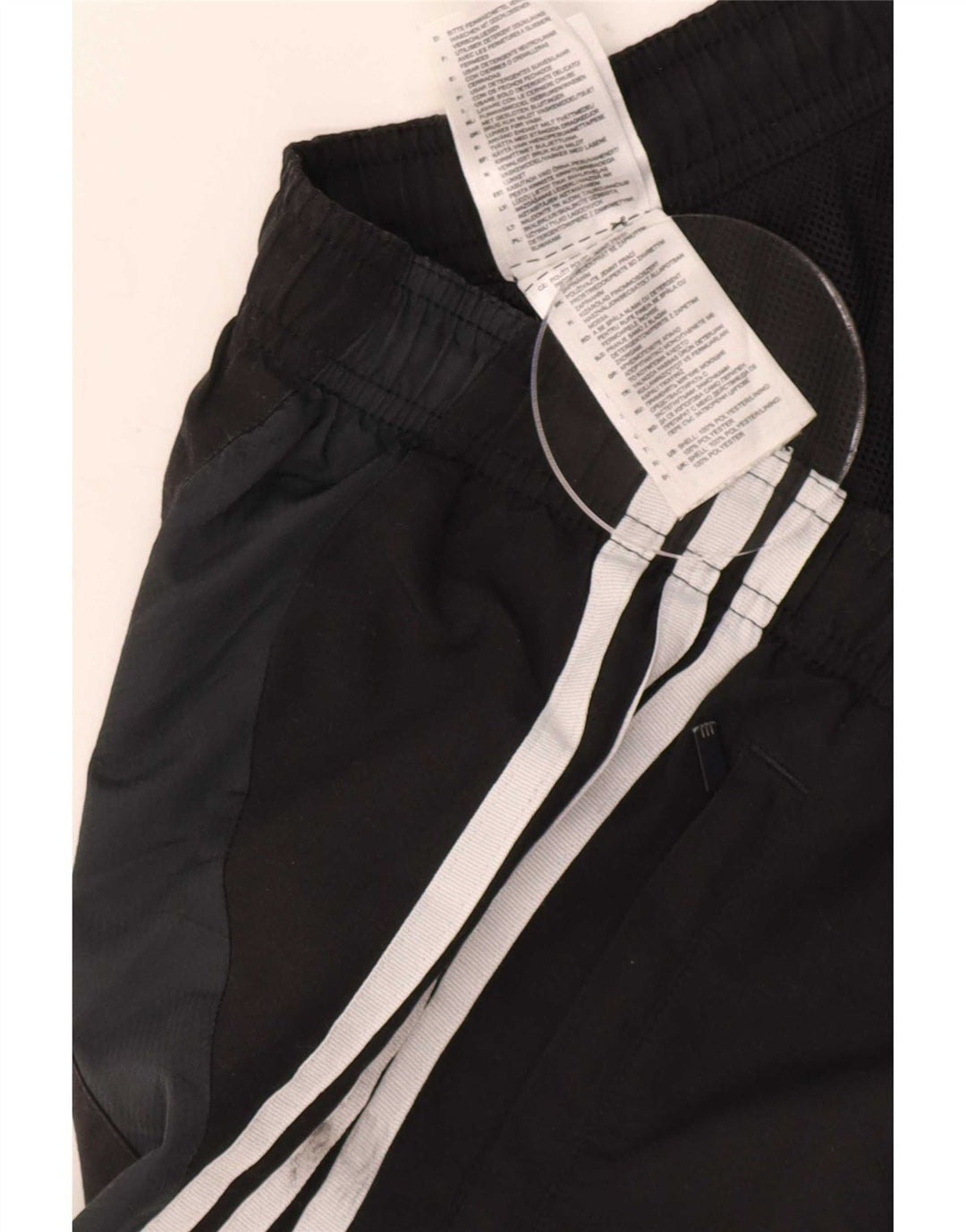 Pantaloni de trening pentru bărbați Adidas Pantaloni de jogging Mici Poliester negru