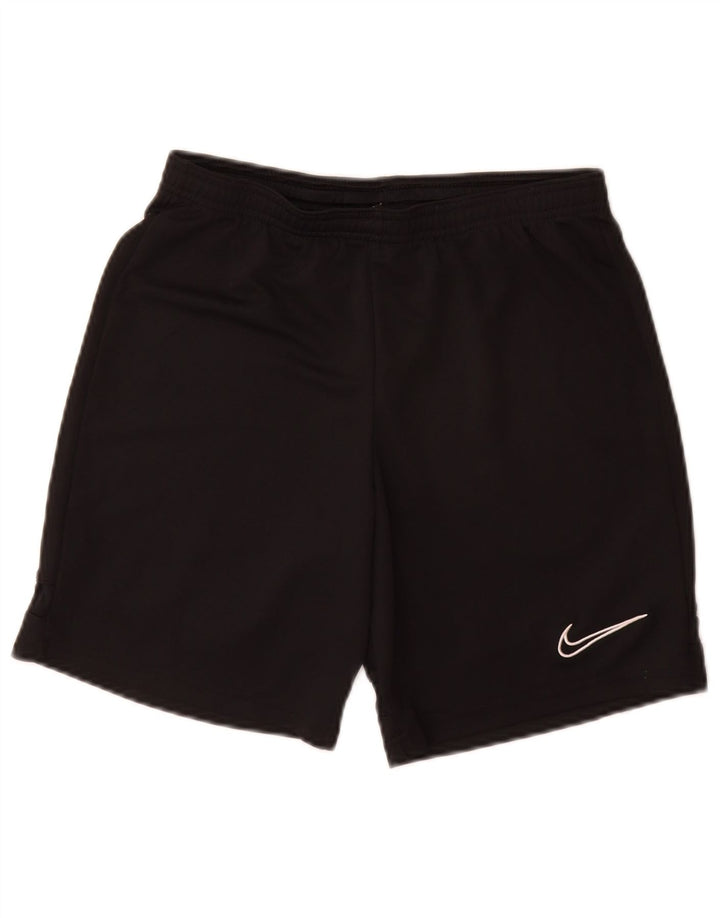 Pantaloni scurți sport Nike Dri Fit pentru bărbați, poliester negru mic
