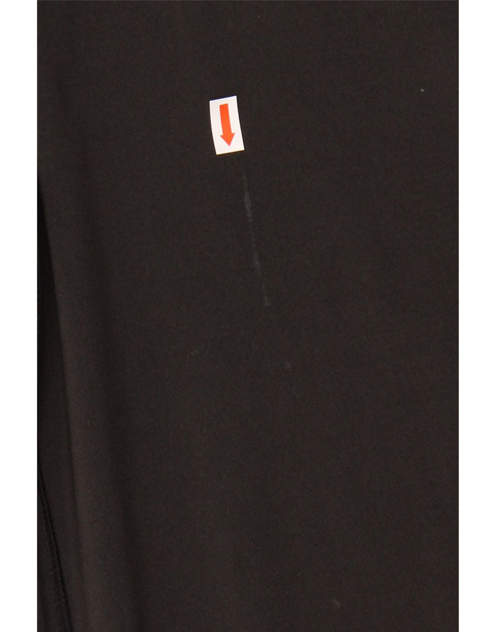 ELLE SPORT Womens Tracksuit Trousers UK 12 Medium Black Polyester