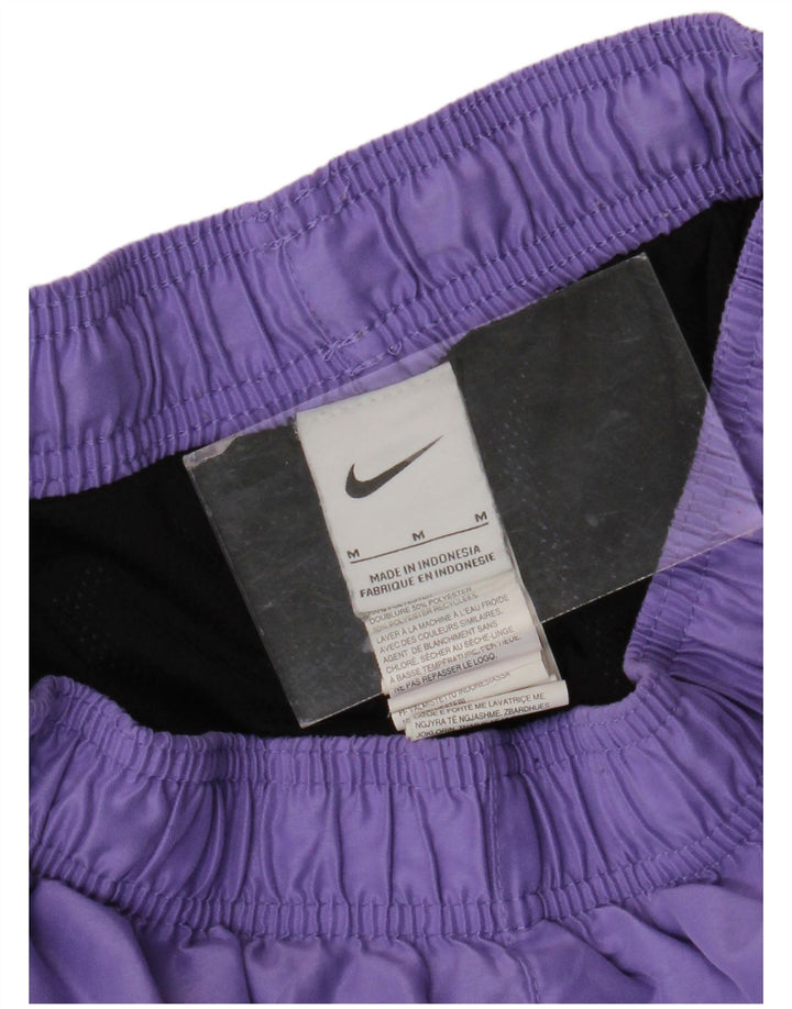 Pantaloni scurti sport Nike pentru femei UK 14 Poliester violet mediu