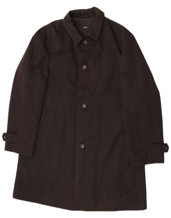 Pelernă de ploaie pentru bărbați Hugo Boss IT 56 3XL poliester negru