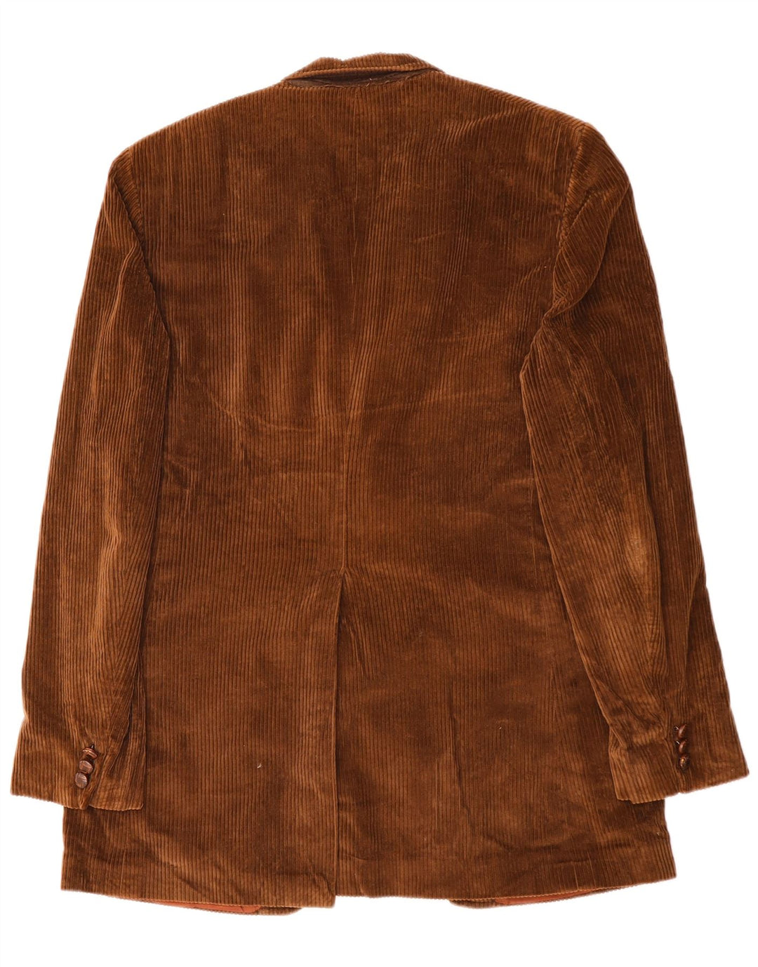 LONDON FOG Jachetă pentru bărbați din velur cu 2 nasturi EU 42 XL bumbac maro