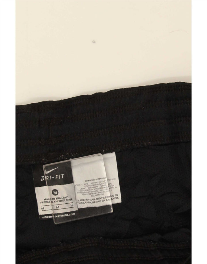 Pantaloni scurți sport Nike Dri Fit pentru bărbați, poliester mediu negru
