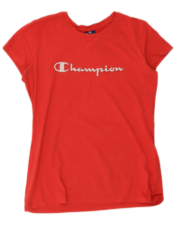 Tricou grafic Champion pentru femei Top UK 14 Large Red