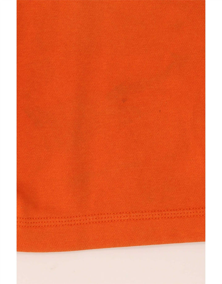 Pantaloni scurți sport Nike pentru bărbați, bumbac portocaliu mediu