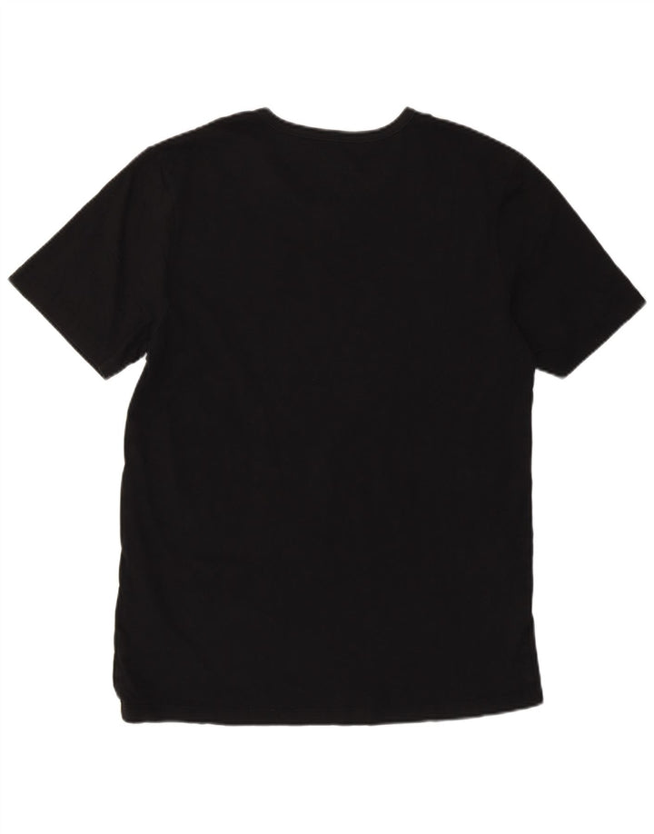 Tricou pentru bărbați Hugo Boss Top mediu din bumbac negru