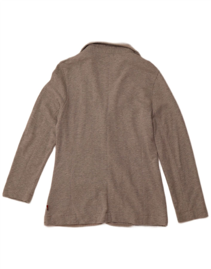 Jachetă pentru femei KAPPA cu 3 nasturi, UK 14, mare, gri bumbac