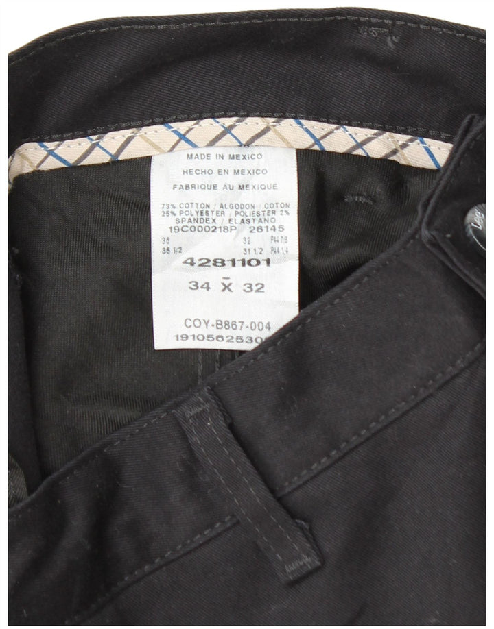 Pantaloni chino drept bărbați LEE L34 L30 bumbac bleumarin