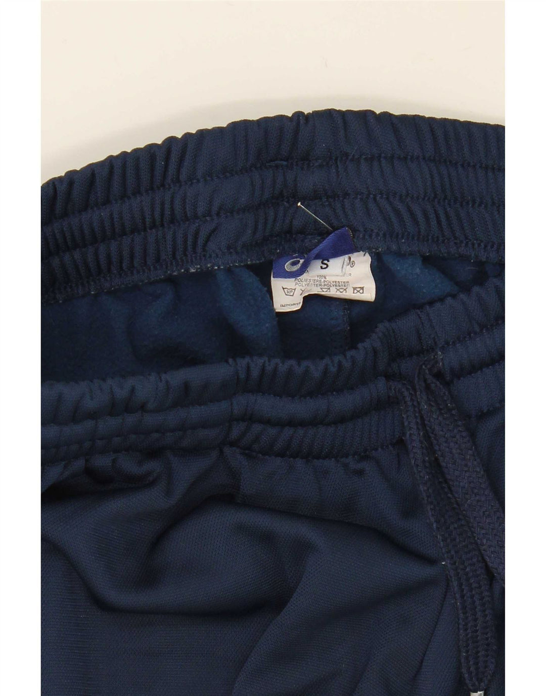 Pantaloni de trening Asics pentru bărbați, poliester, albastru mic, bleumarin