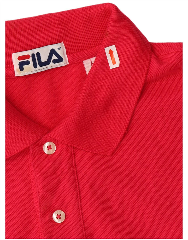 Tricou Polo Bărbați Fila IT 46 Small Pink Bumbac