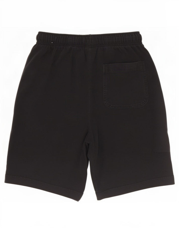 Pantaloni scurti sport Nike pentru bărbați, bumbac negru mic
