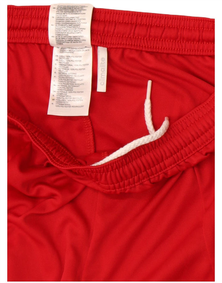 Pantaloni scurți sport Climalite ADIDAS pentru bărbați, roșu, poliester color bloc