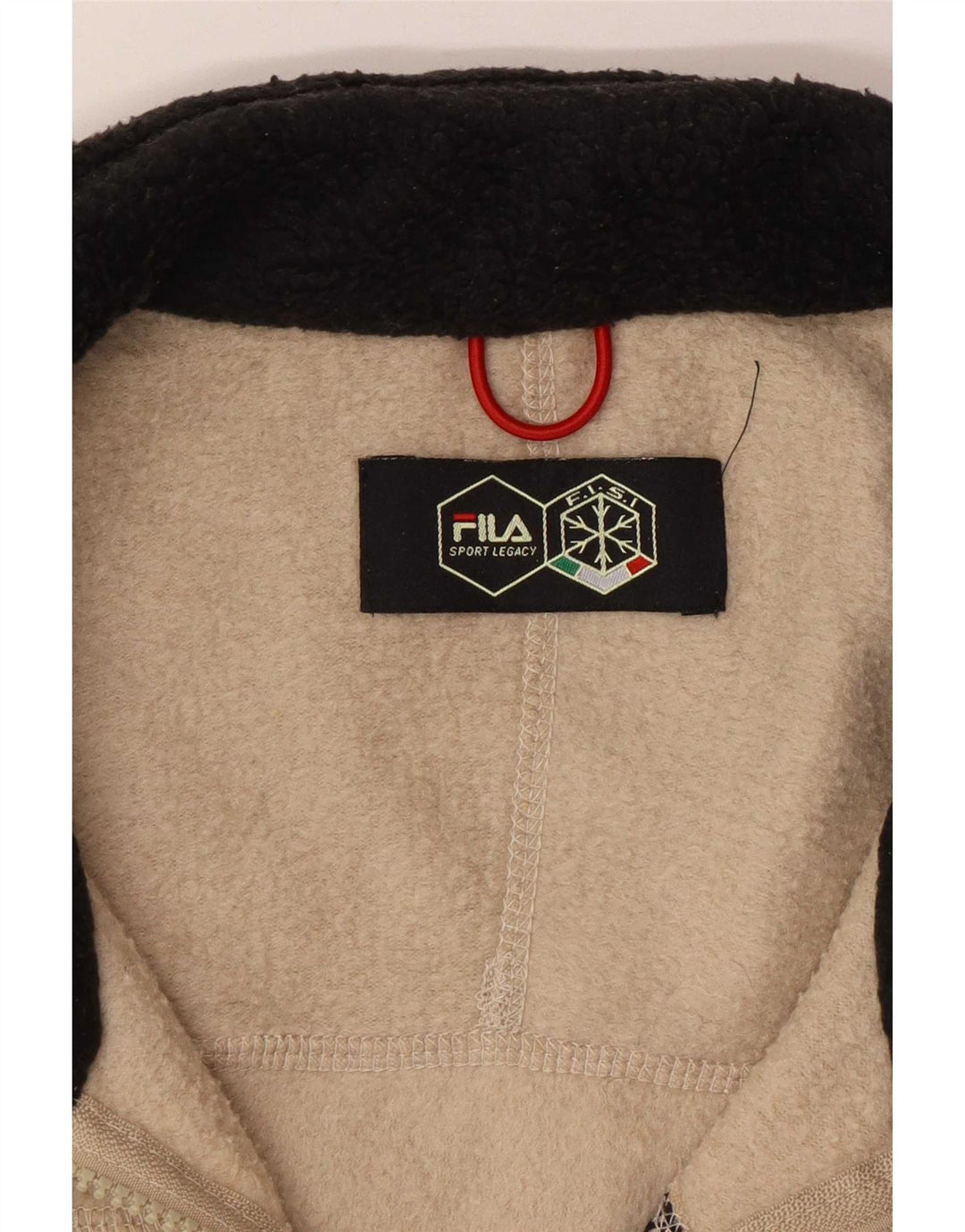 Jachetă pentru bărbați Fila Fleece UK 44 2XL Bej Poliester
