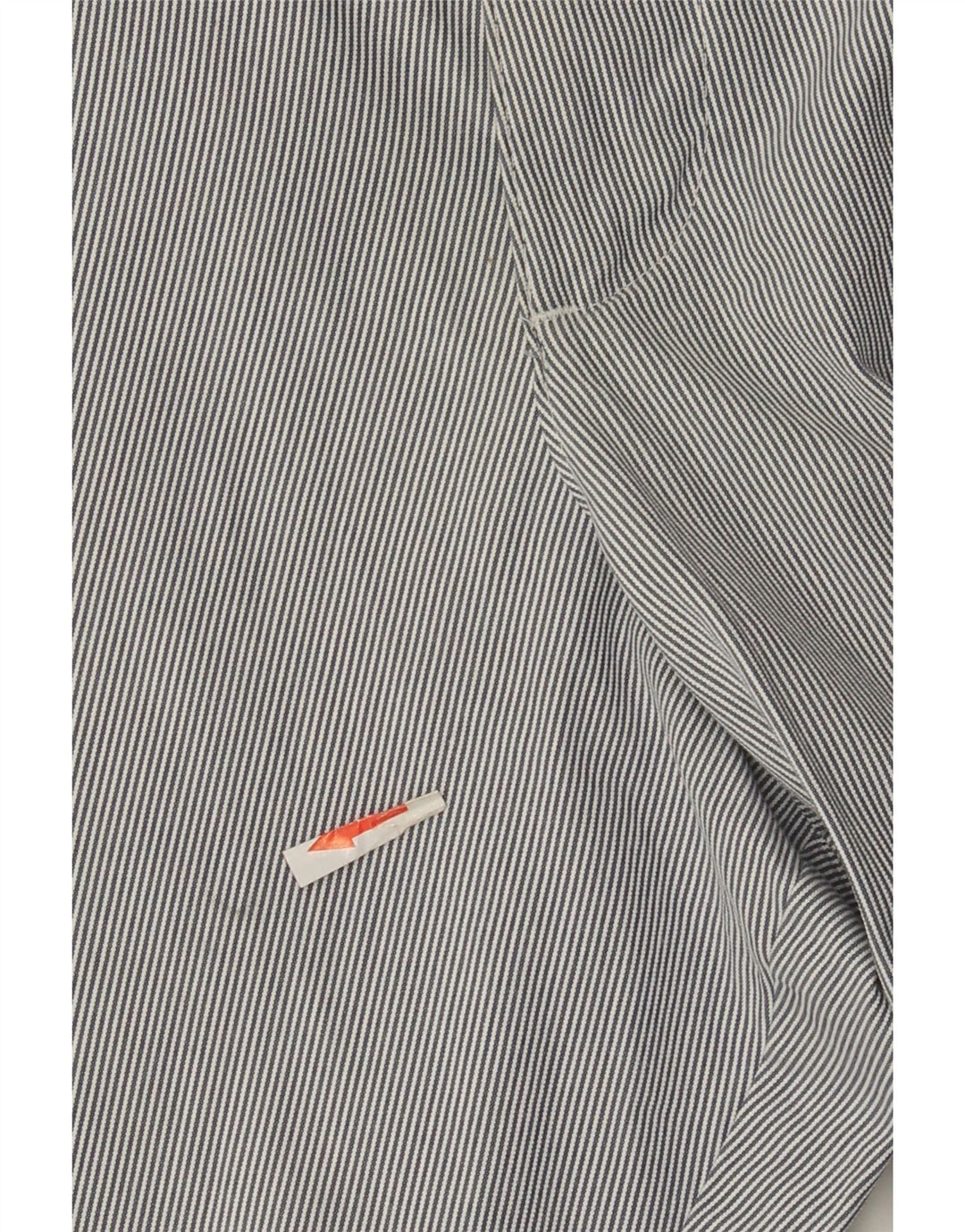 Pantaloni scurți chino pentru bărbați Marks & Spencer W40 XL, bumbac cu dungi gri