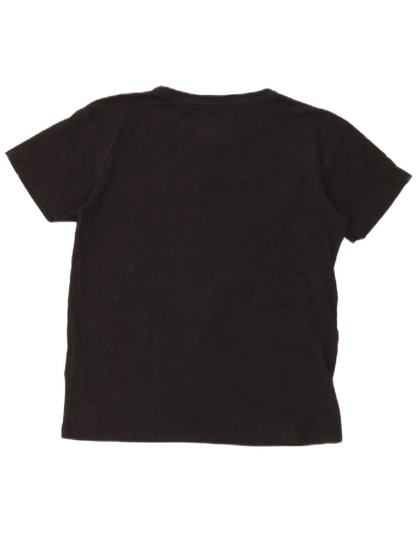 Tricou grafic Superdry pentru femei Top UK 12 Medium Black Bumbac