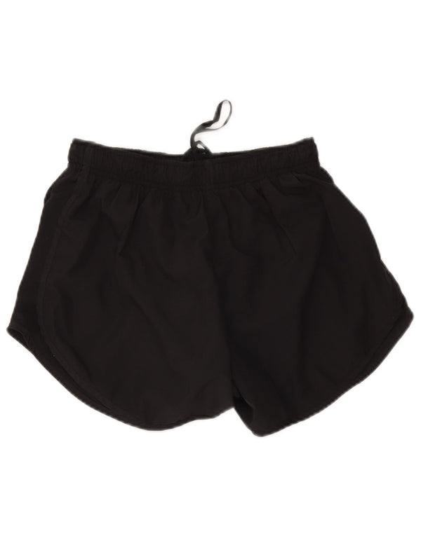 Pantaloni scurți sport Nike Dri Fit pentru femei UK 12 Medium Black
