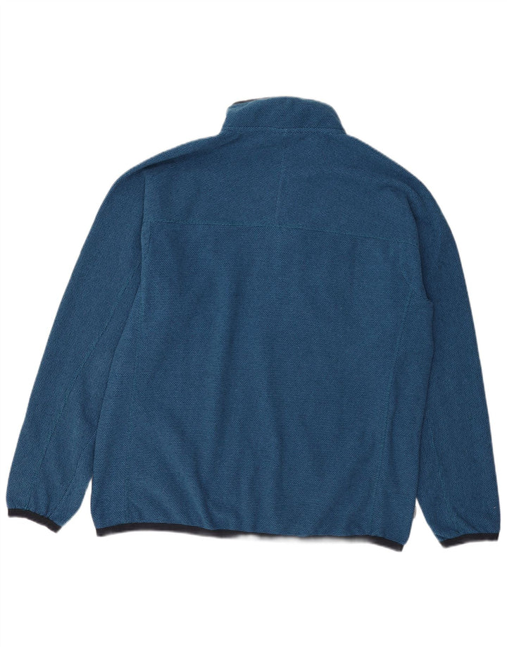 Pulover pentru bărbați CRAGHOPPERS, cu fermoar și gât, XL, poliester albastru