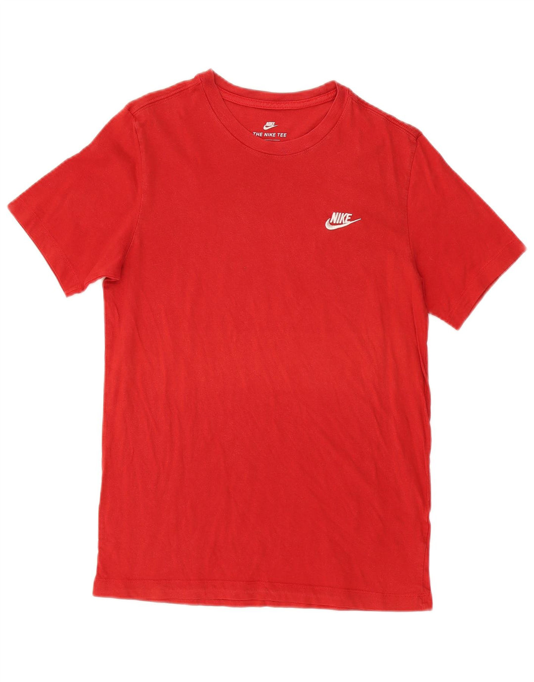 Tricou NIKE pentru bărbați cu croială atletică Top mediu roșu