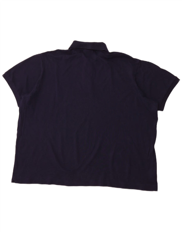 Tricou polo LACOSTE pentru bărbați, cu tăiere clasică, mărimea 10 5XL, bumbac bleumarin