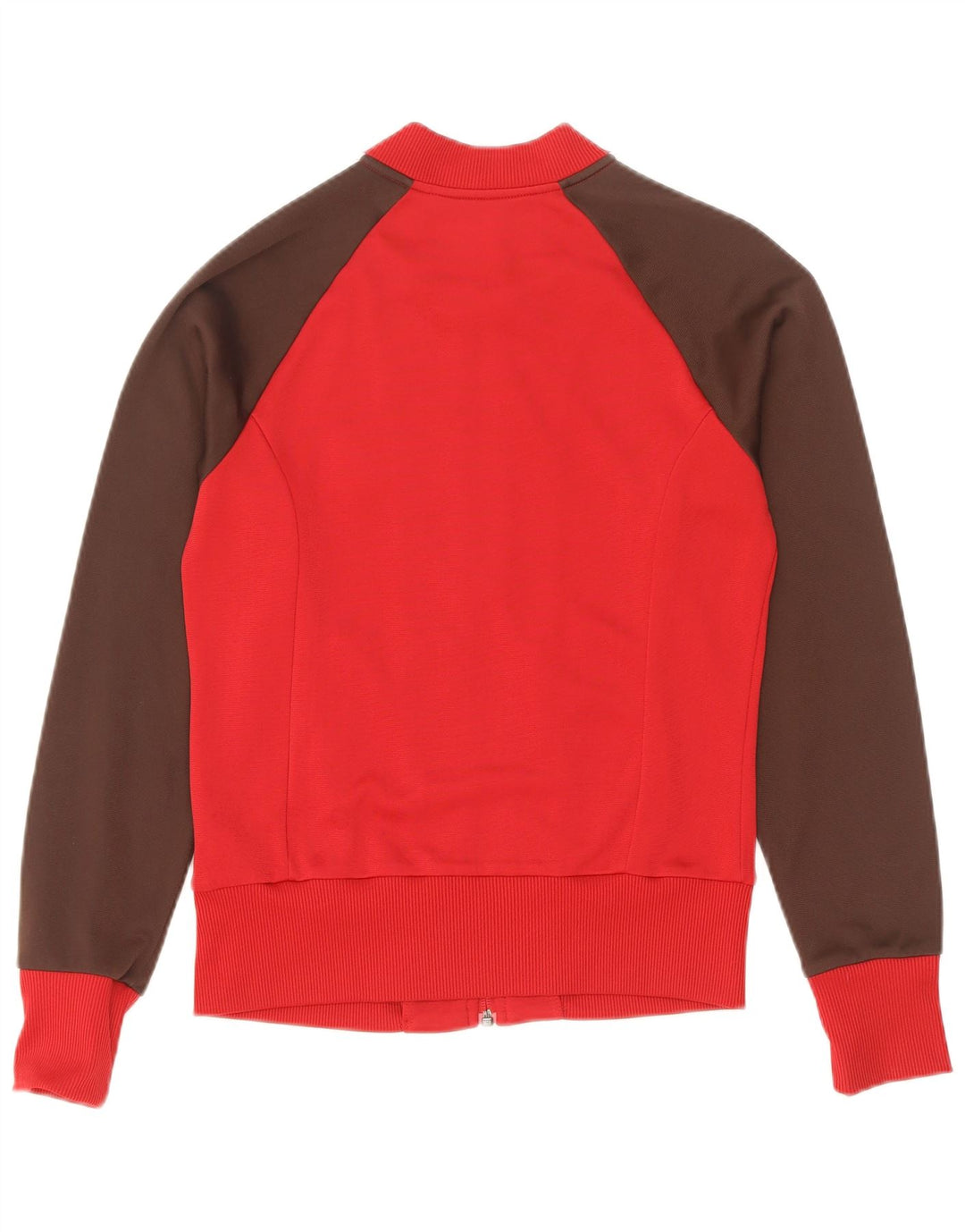 Jachetă de top pentru trening Adidas pentru femei IT 38 XS Poliamidă color bloc roșu