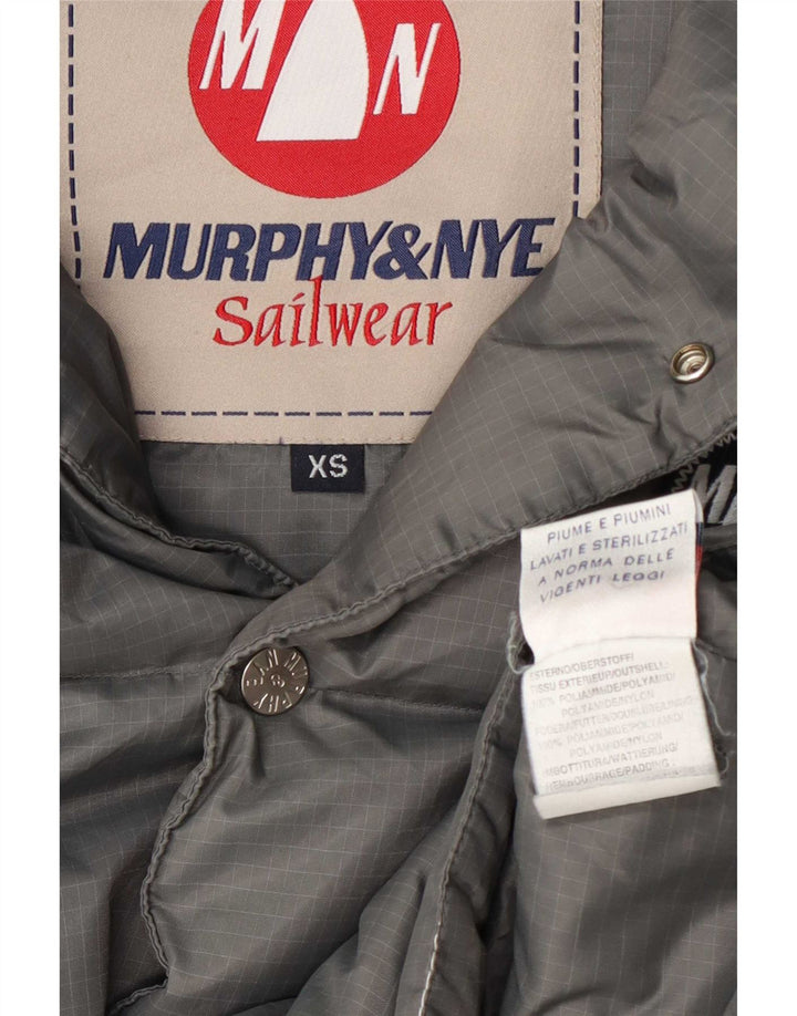 Gilet căptușit pentru bărbați Murphy & Nye UK 34 XS poliamidă gri