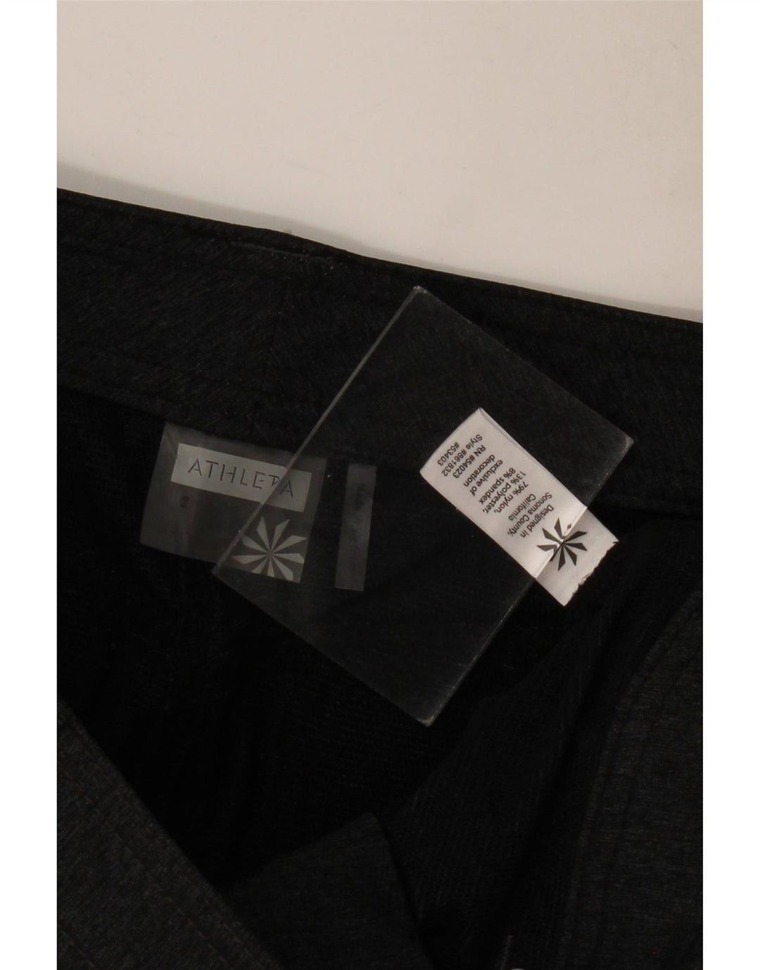 Fusta mini pentru femei ATHLETA US 2 XS W30 nailon gri