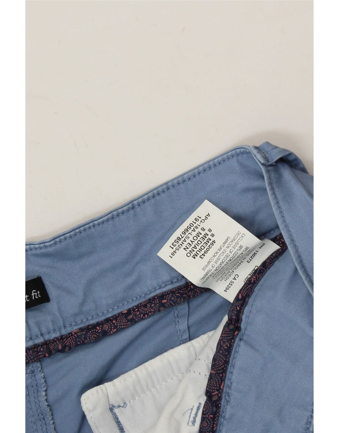 LEE Womens Casual Shorts US 8 Medium W30  Blue Cotton Vintage Lee and Second-Hand Lee from Messina Hembry 