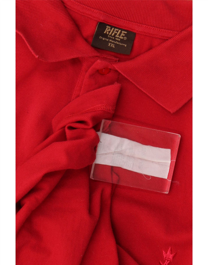 Tricou polo pentru bărbați Rifle 2XL Burgundy