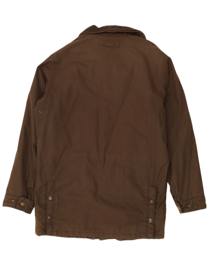 Jachetă pentru bărbați Gant din bumbac cerat UK 40 Large Khaki