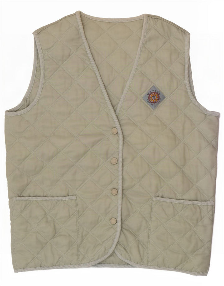 Gilet matlasat pentru femei Marina Yachting IT 44 nailon verde mediu