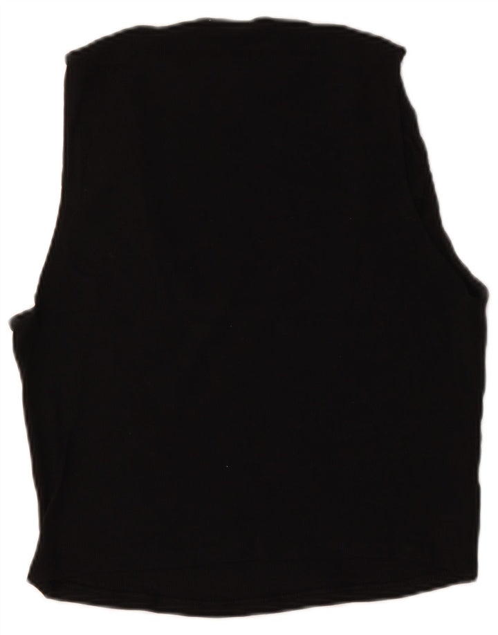 Vest Vest Top Femei Zara UK 18 XL Negru