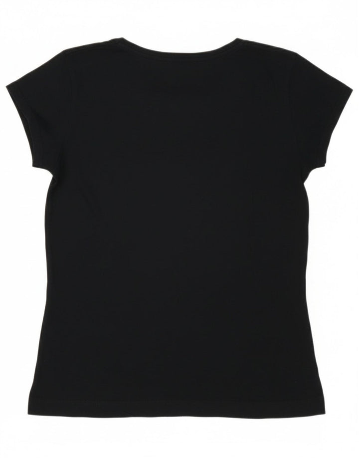 Tricou grafic pentru femei Lee Top UK 12 Medium Bleumarin Bumbac