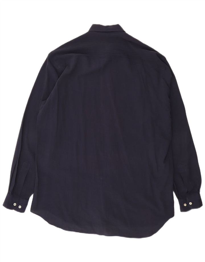 EMPORIO ARMANI Cămașă Loose Fit pentru bărbați, albastru bleumarin mediu