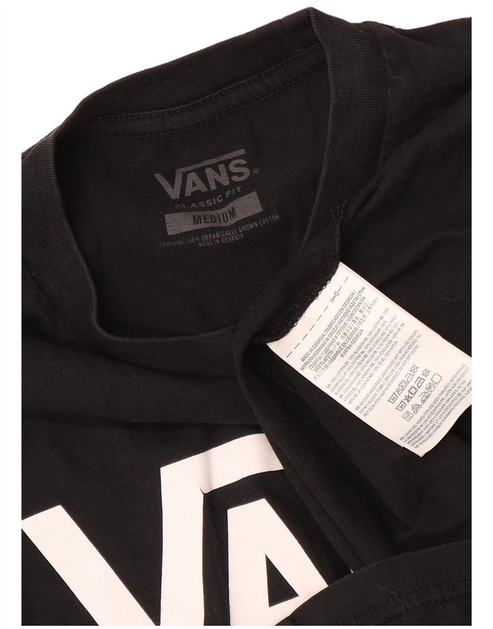 Tricou grafic Vans Classic Fit Top Bumbac mediu negru