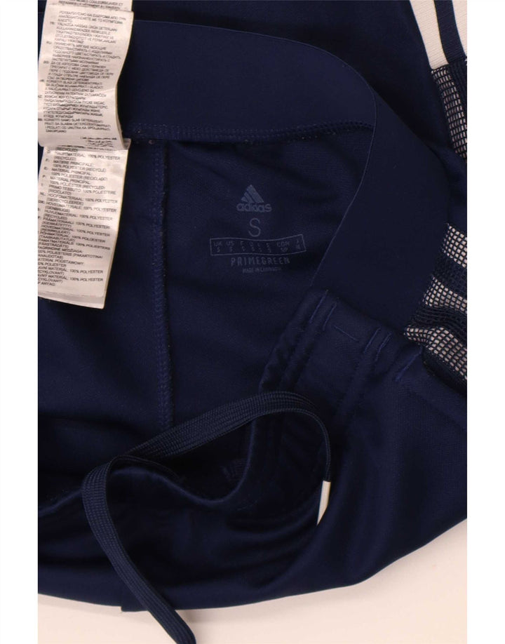 Pantaloni de trening Adidas pentru femei UK 10 Poliester bleumarin mic