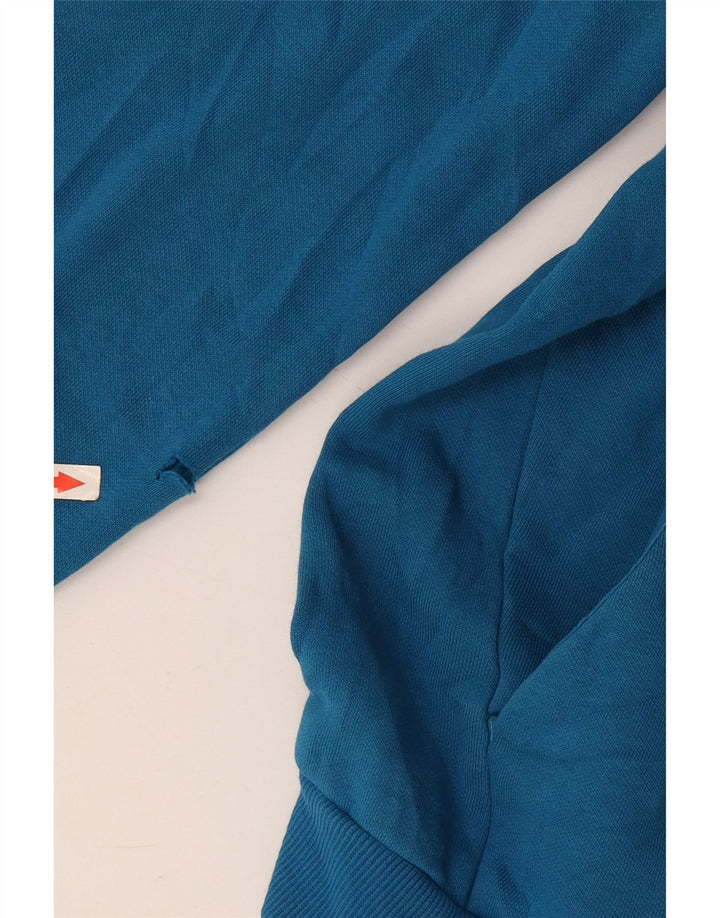 Pulover Puma Graphic Zip Hoodie pentru băieți 13-14 ani, albastru