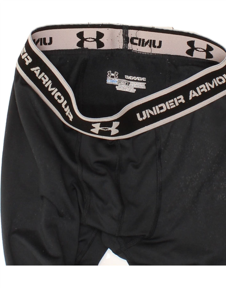 UNDER ARMOUR Girls Leggings 12-13 Years Medium  Black Vintage Under Armour and Second-Hand Under Armour from Messina Hembry 