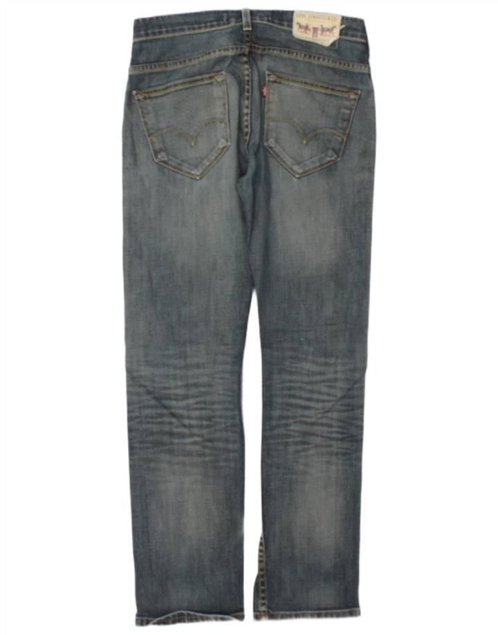 Blugi drepti pentru bărbați Levi's 504 W30 L31 bleumarin