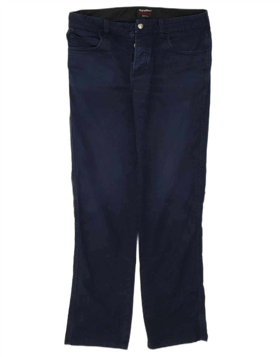 REFRIGIWEAR Mens Straight Jeans W34 L30 Navy Blue