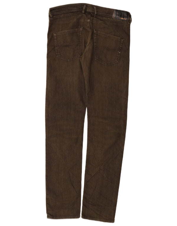 Blugi subțiri pentru bărbați Belther Tapered, cu lungime normală, L32 L34, bumbac kaki