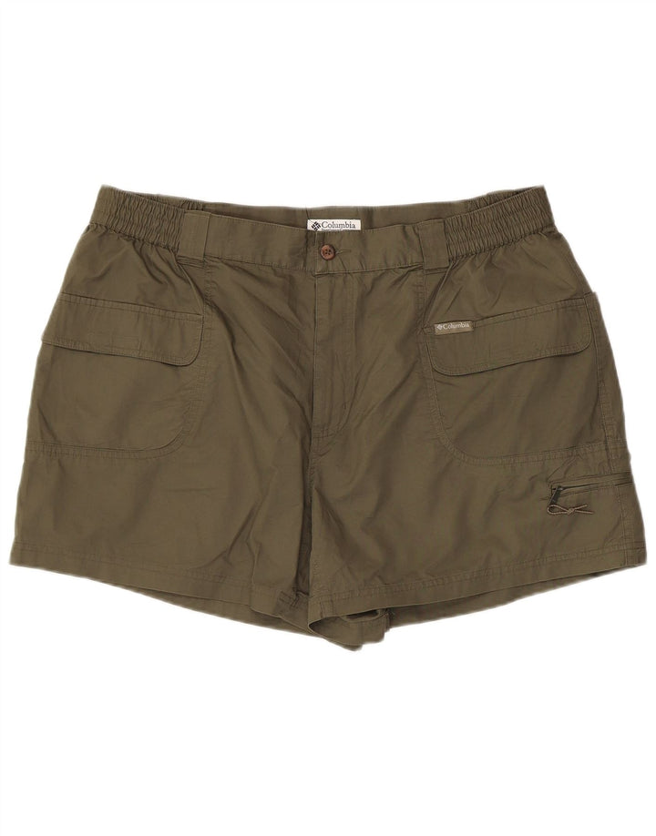 Pantaloni scurți cargo pentru bărbați COLUMBIA W38 XL kaki