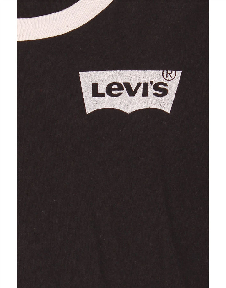 Tricou pentru femei Levi's Top UK 14 Medium Black Colorblock