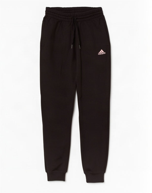 Pantaloni de trening cu grafic pentru femei Adidas Pantaloni de jogging UK 4/6 XS Bumbac negru